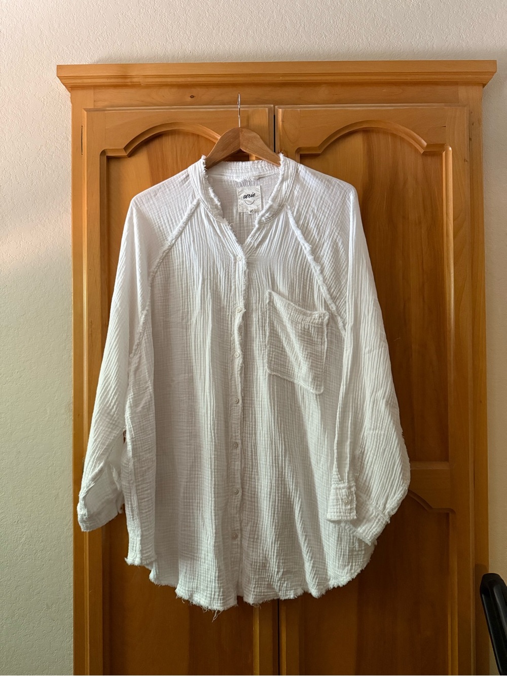 Aerie white button down
